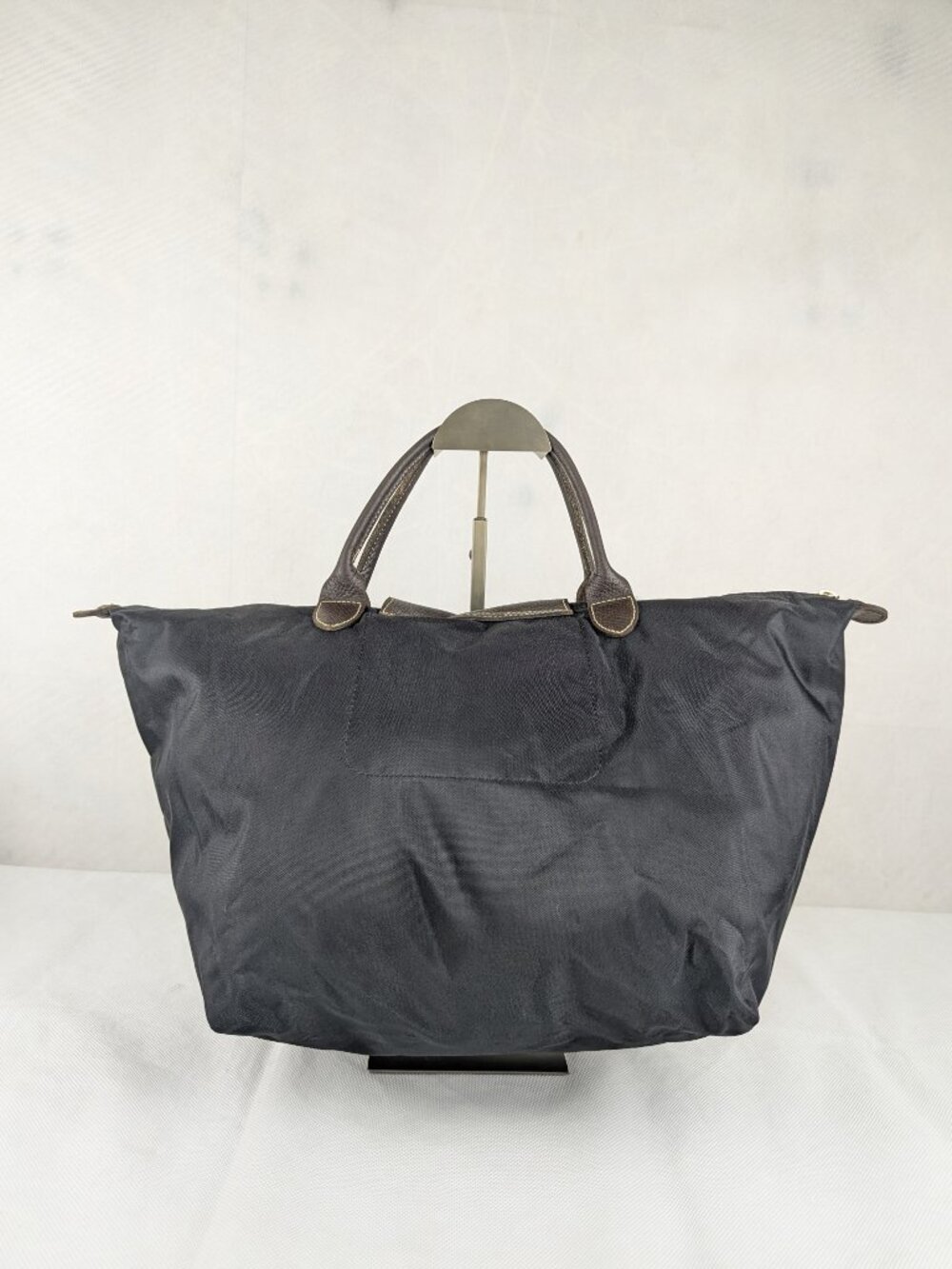 Longchamp "Apache" Bag Model Depose Limited Edition Black Nylon Made in France. - Picture 2 of 15